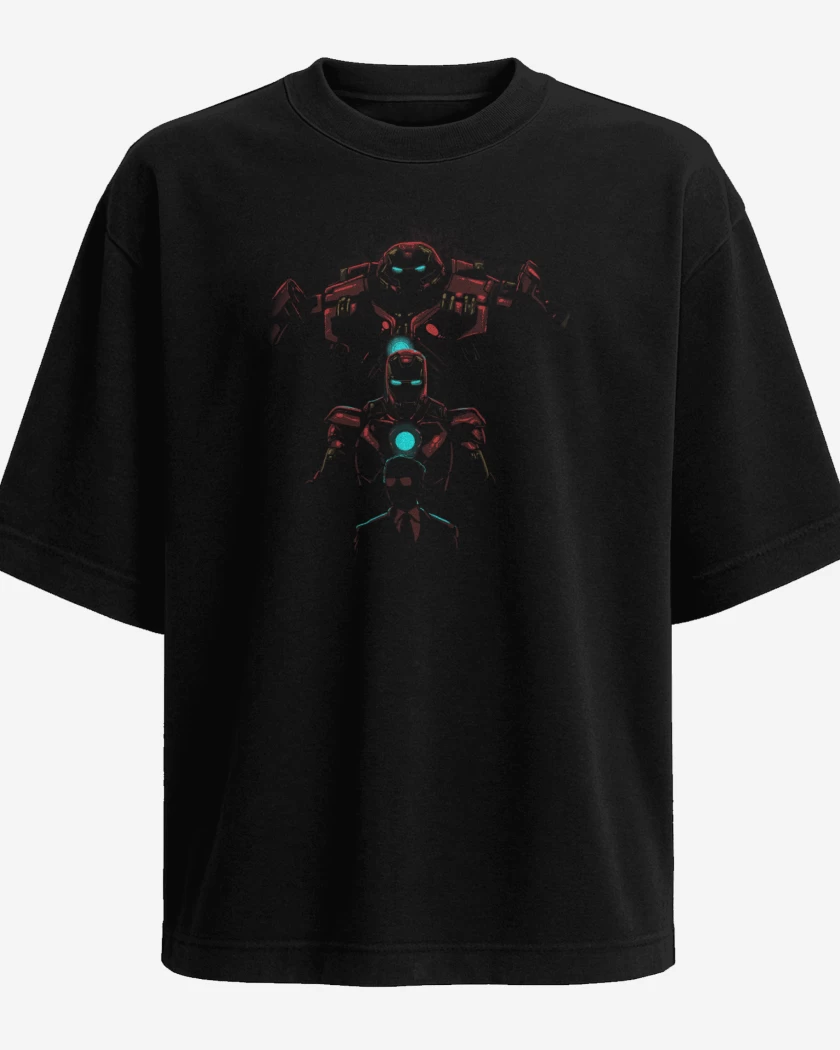 Polera Oversize Iron man 3