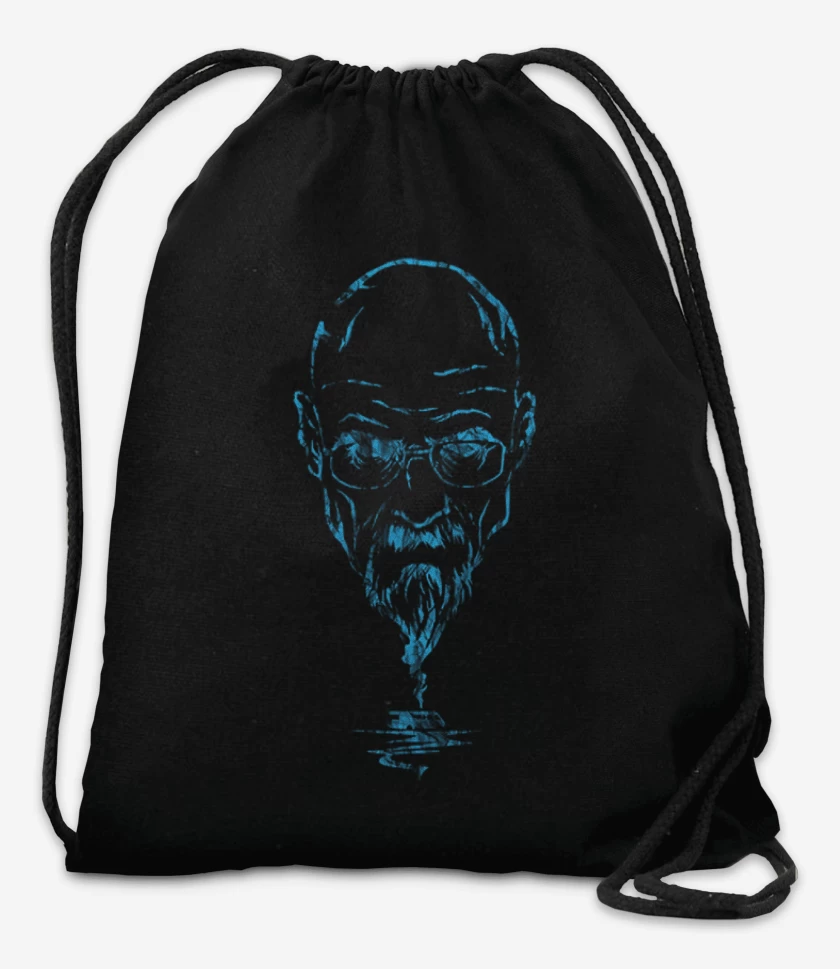 Mochila Negro de Walter W Breaking Bad 