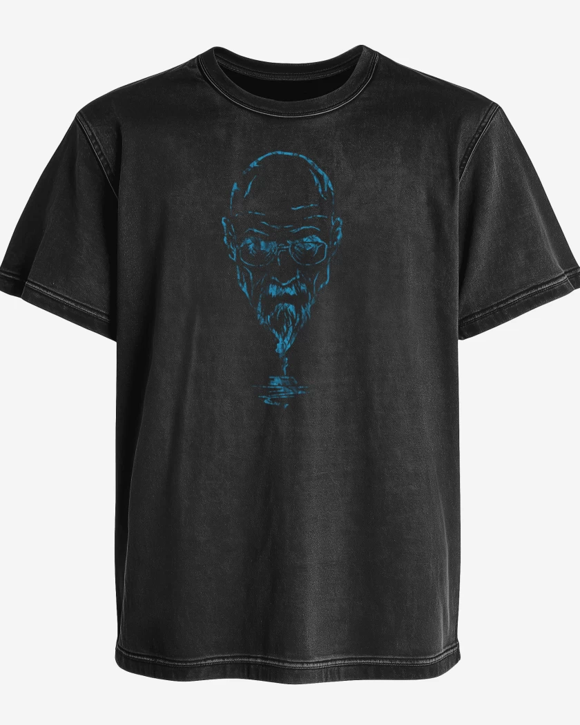 Polera desgastada Walter W Breaking Bad 
