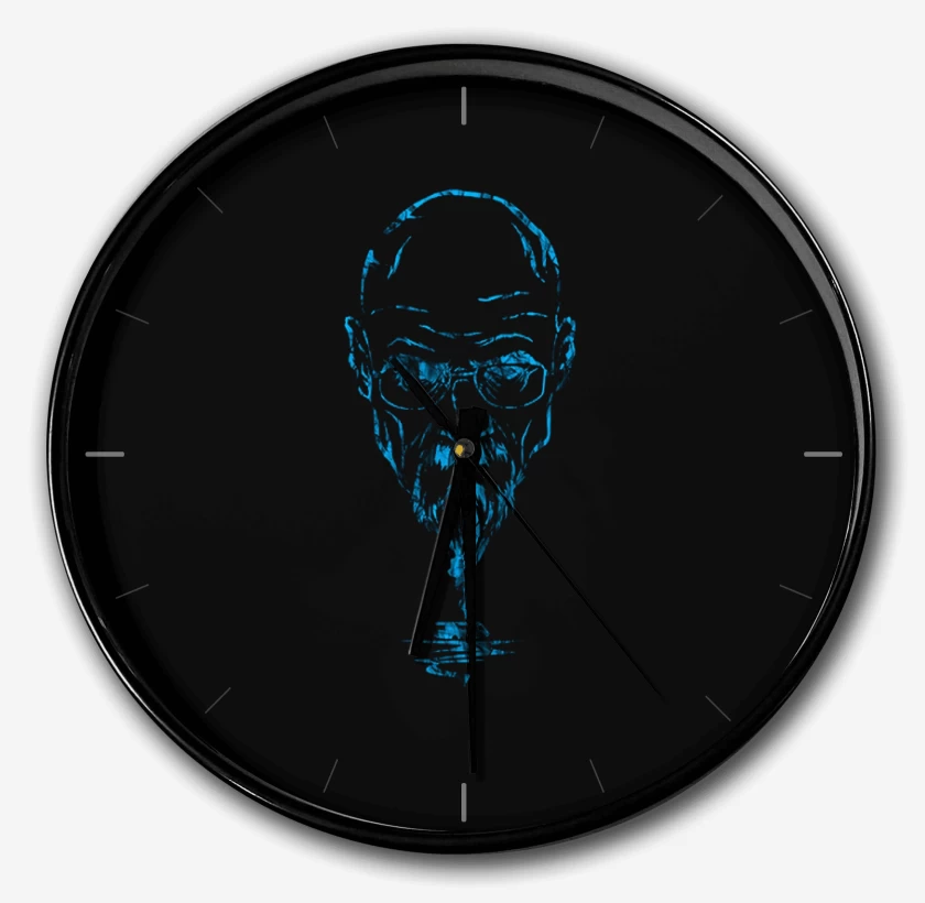 Reloj Negro de Walter W Breaking Bad 