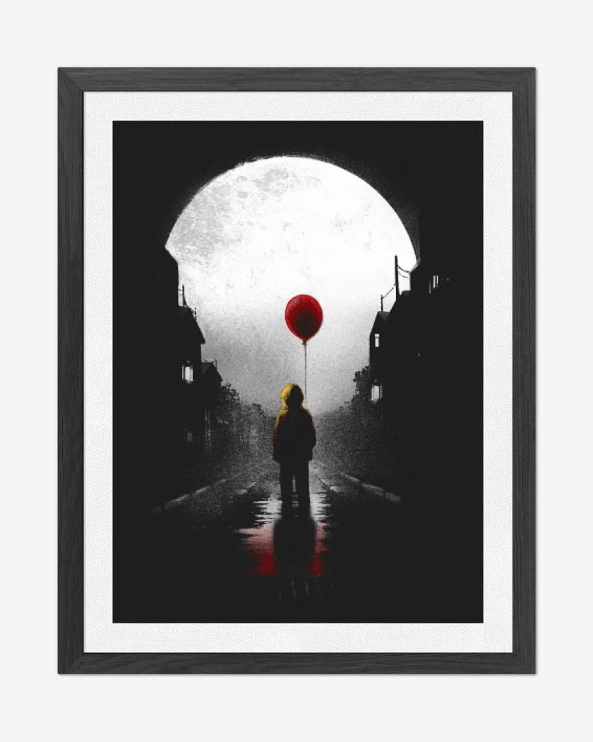 Cuadro decorativo Negro de It 2 