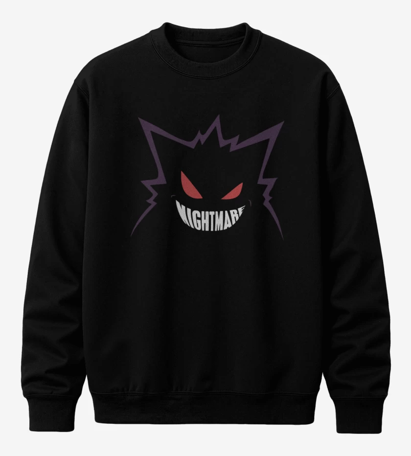 Poleron polo Negro de Gengar 2