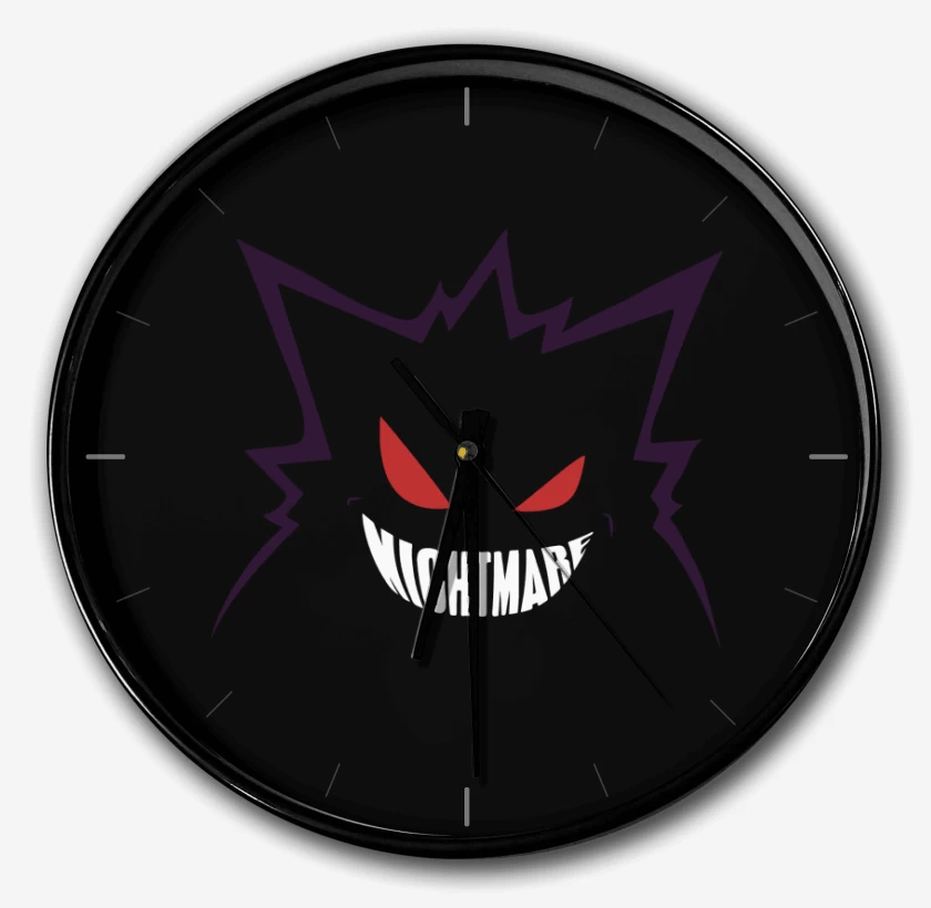 Reloj Negro de Gengar 2