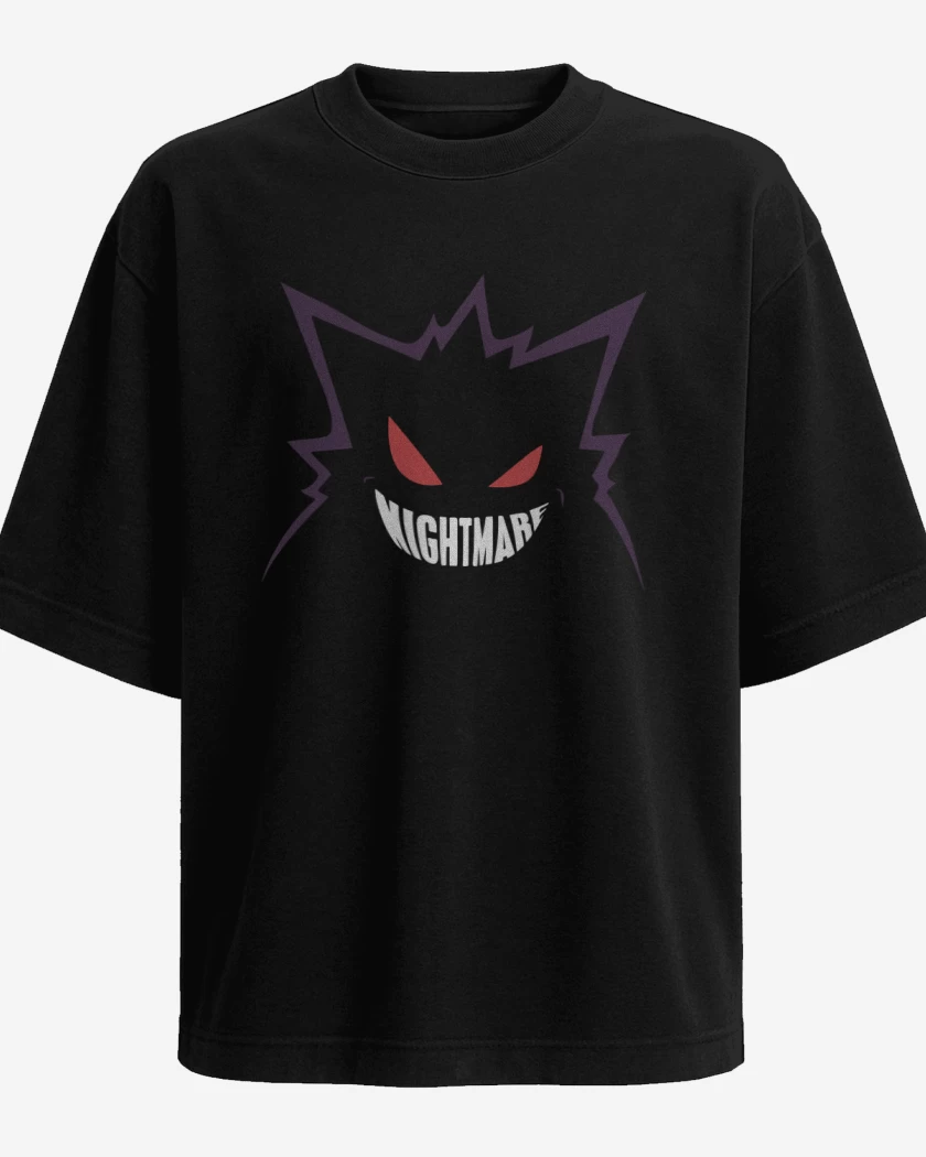 Polera Oversize Gengar 2