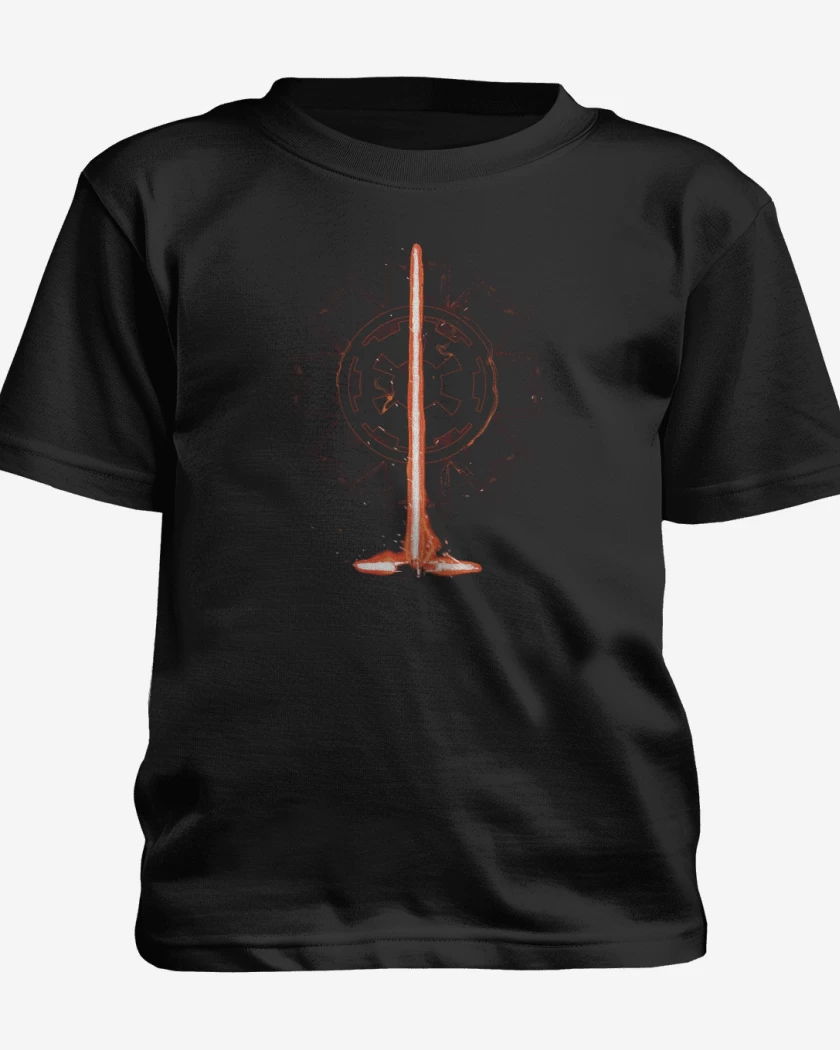Polera de niño Negro de Republica