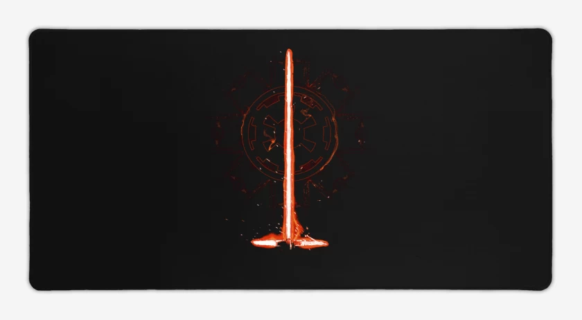 Mouse pad Gamer Negro de Republica
