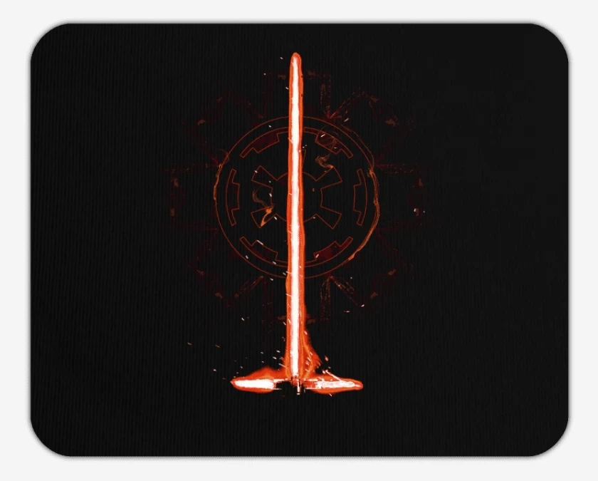 Mousepad Negro de Republica