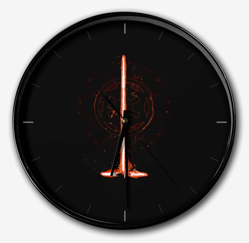 Reloj Negro de Republica