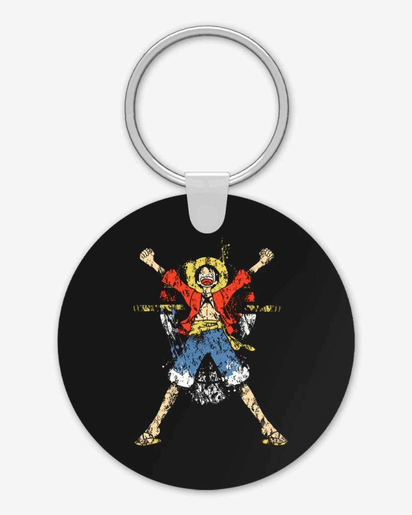 Llavero Negro de Luffy