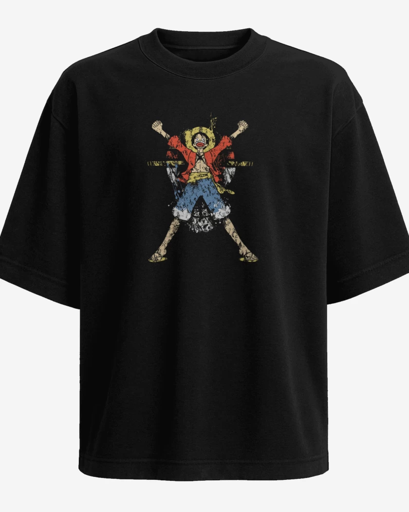 Polera Oversize Luffy