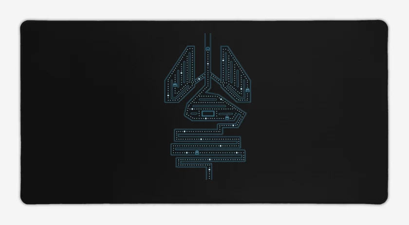 Mouse pad Gamer Negro de Body gamer