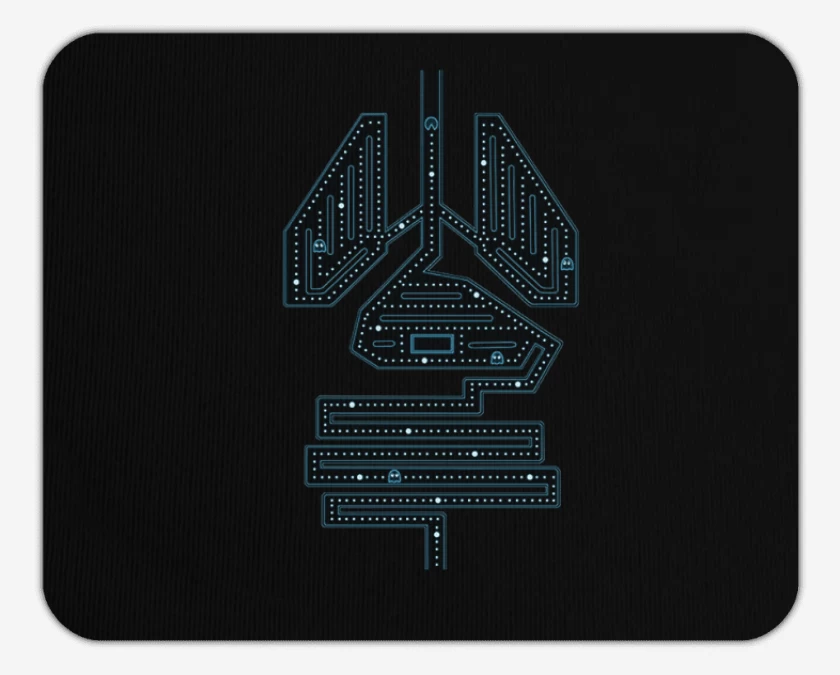 Mousepad Negro de Body gamer