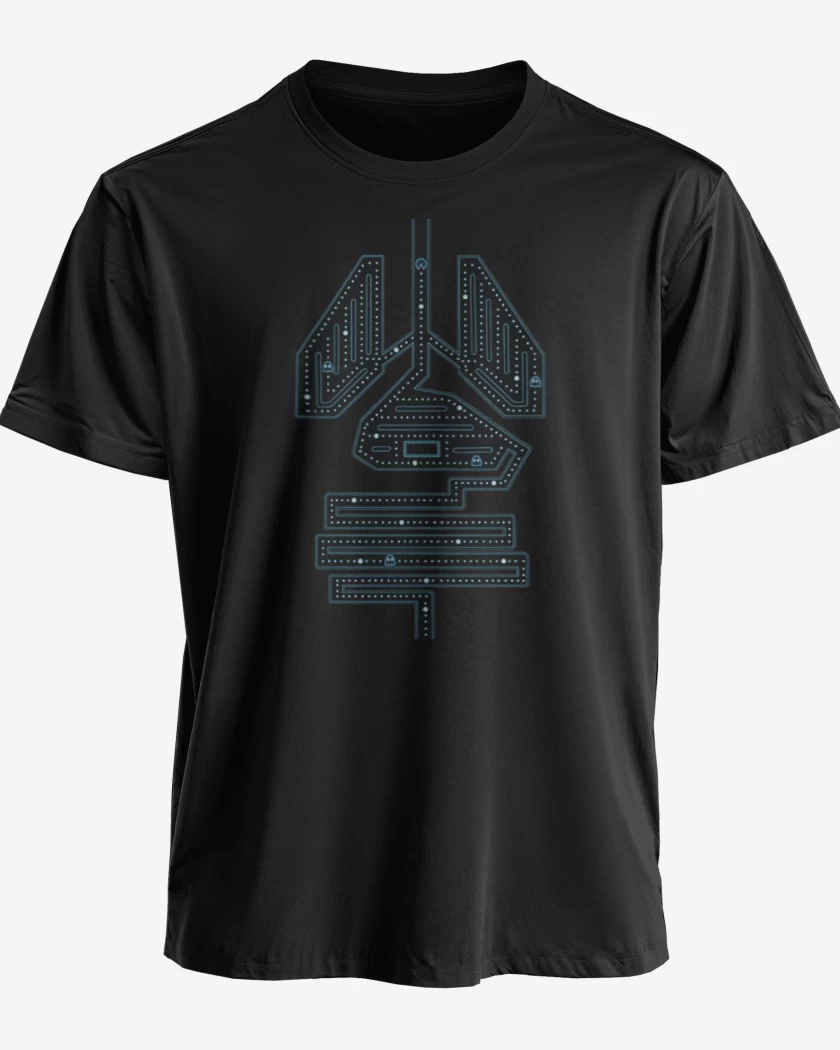 Polera premium Negro de Body gamer