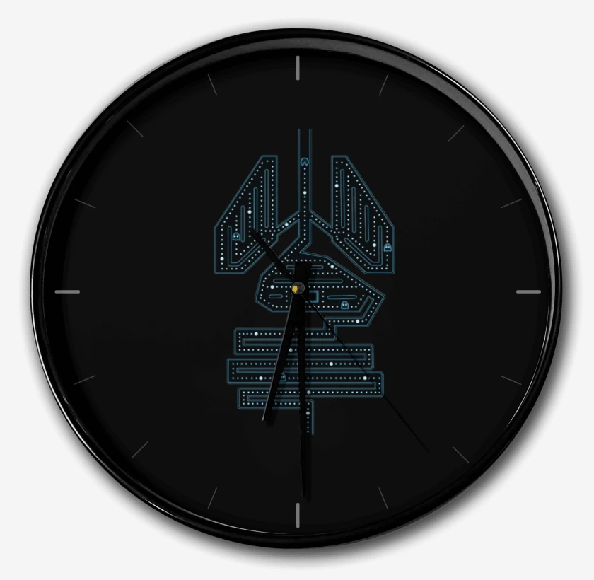 Reloj Negro de Body gamer