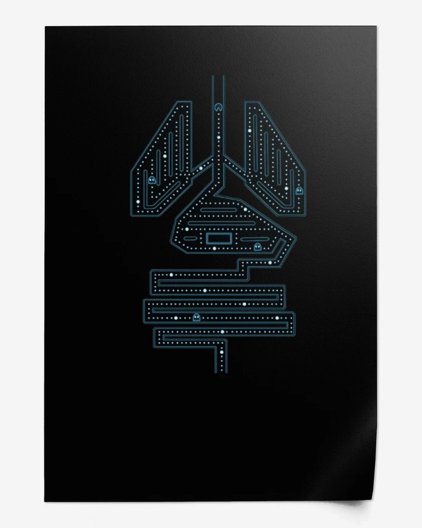 Print Negro de Body gamer
