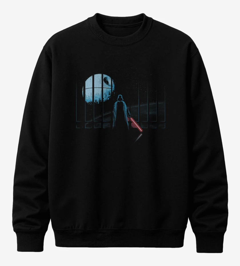 Poleron polo Negro de Darth vader 2