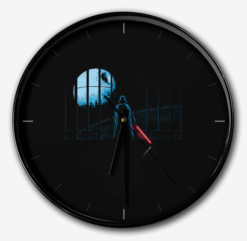 Reloj Negro de Darth vader 2