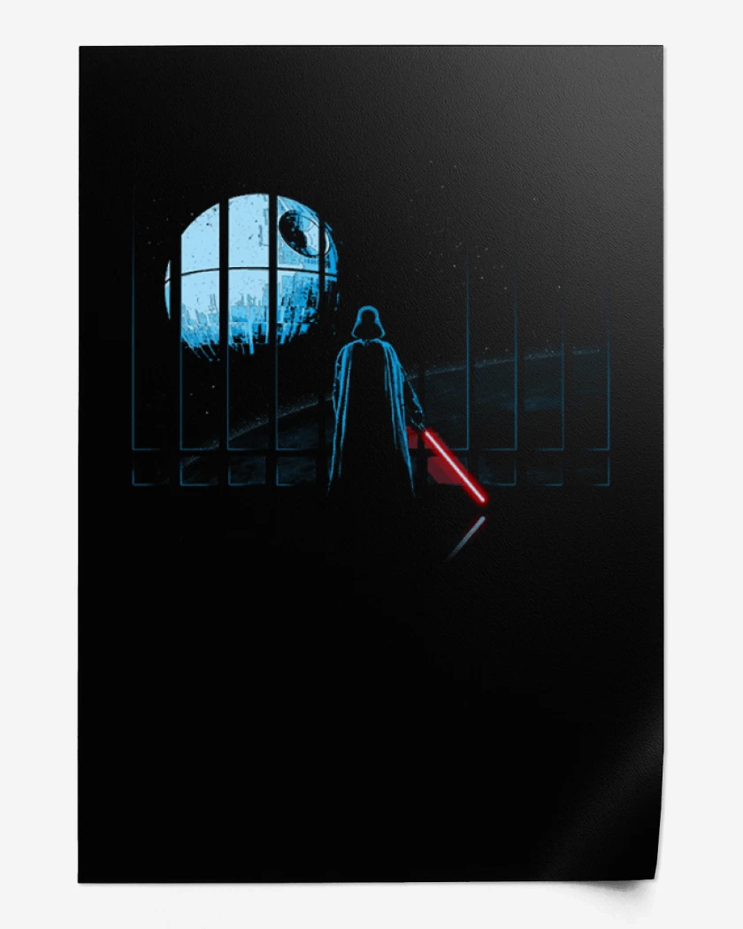 Print Negro de Darth vader 2