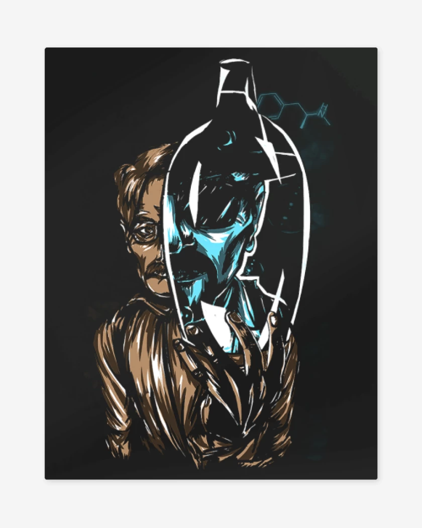 Print metalico Breaking bad 