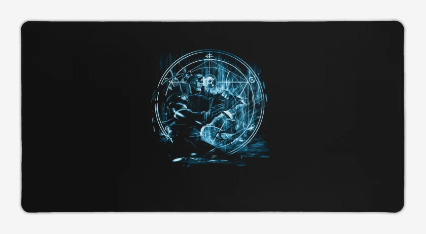 Mouse pad Gamer Negro de Alfons 