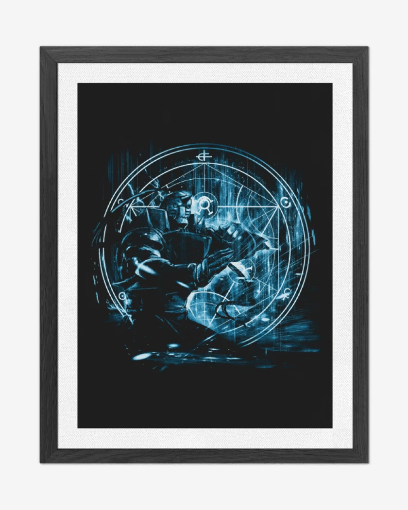 Cuadro decorativo Negro de Alfons 