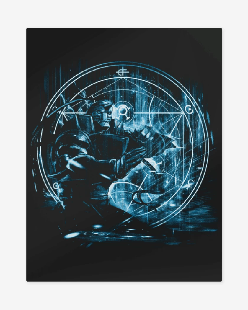 Print metalico Negro de Alfons 