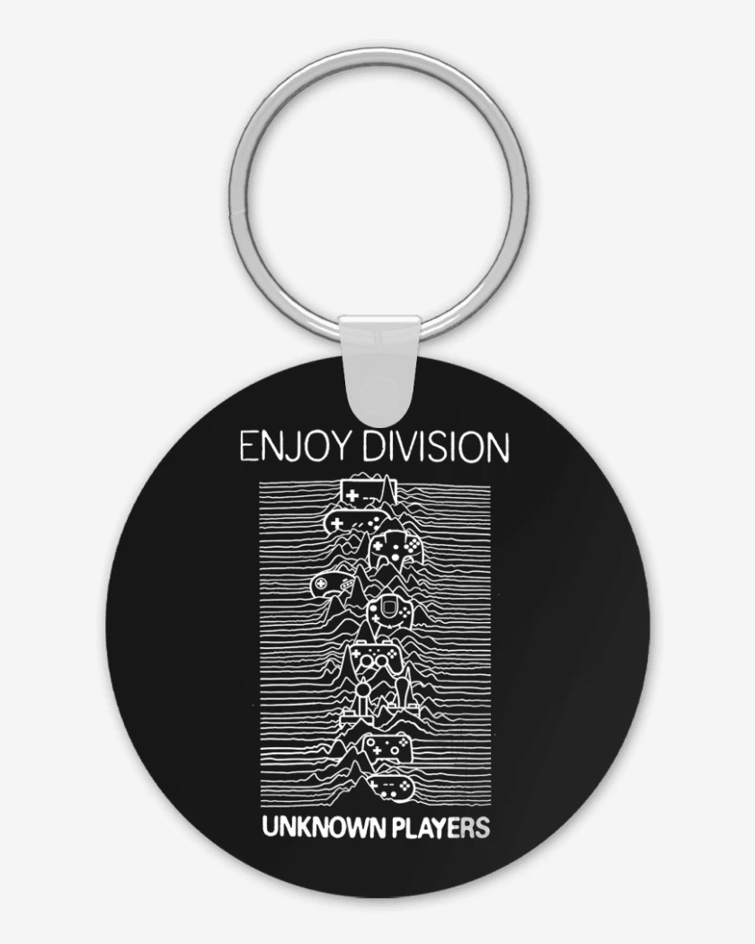 Llavero Negro de Enjoy division