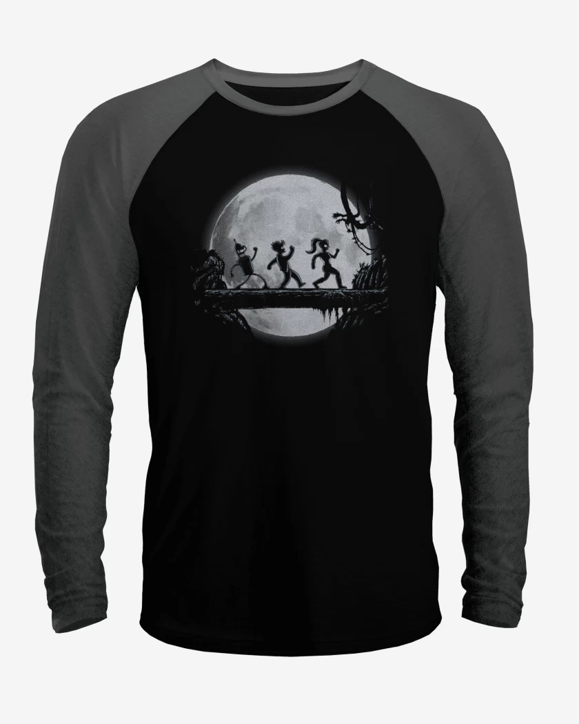 Polera Raglan Futurama full color