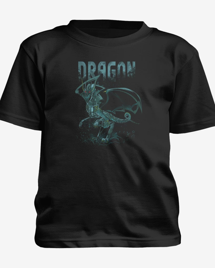 Polera de niño Negro de Dragon