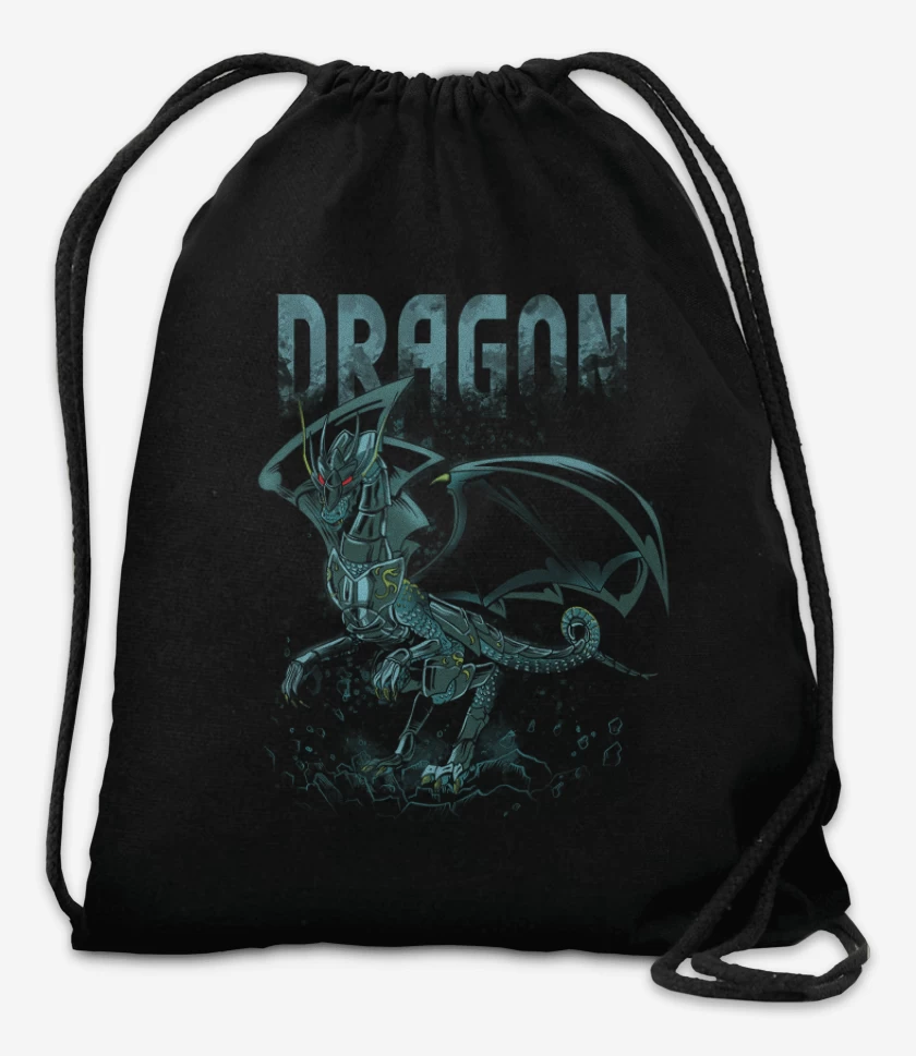 Mochila Negro de Dragon