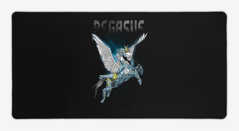 Mouse pad Gamer Negro de Pegasus