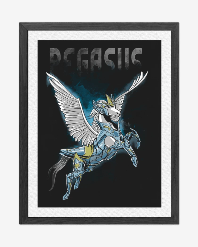 Cuadro decorativo Negro de Pegasus