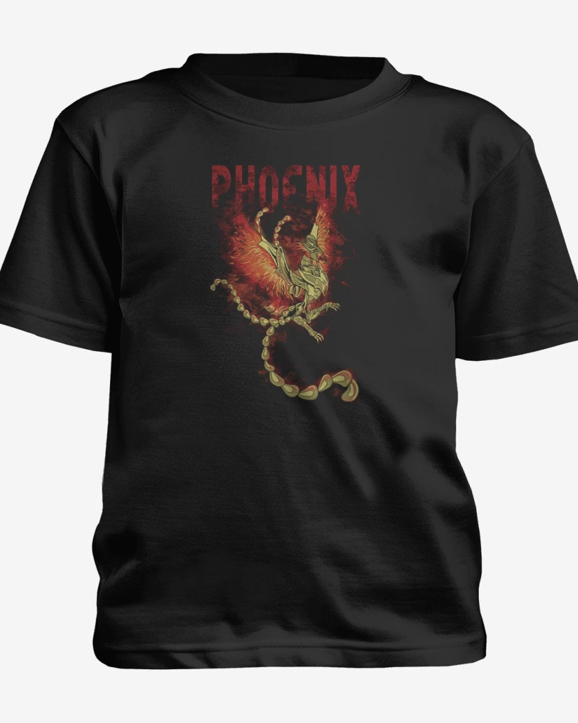 Polera de niño Negro de Fenix 3