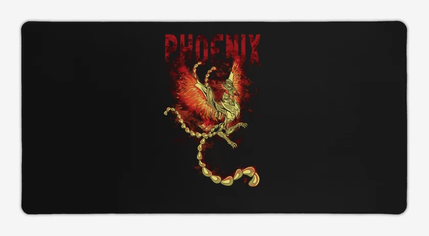 Mouse pad Gamer Negro de Fenix 3