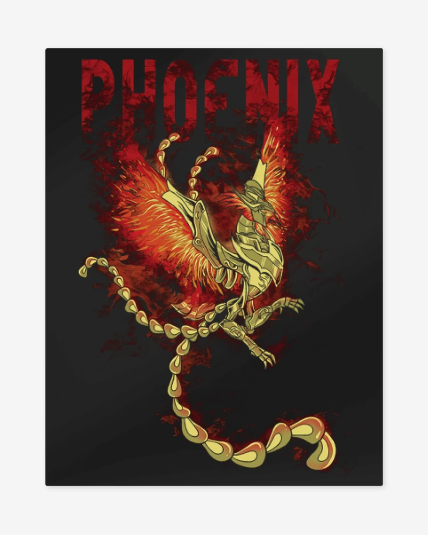 Print metalico Negro de Fenix 3