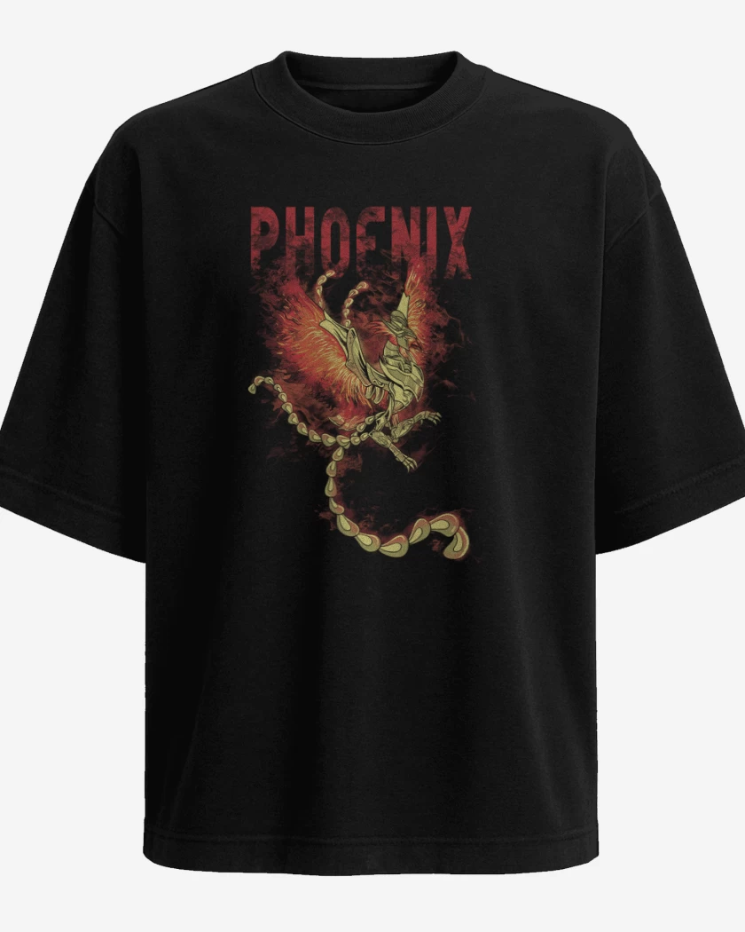 Polera Oversize Negro de Fenix 3