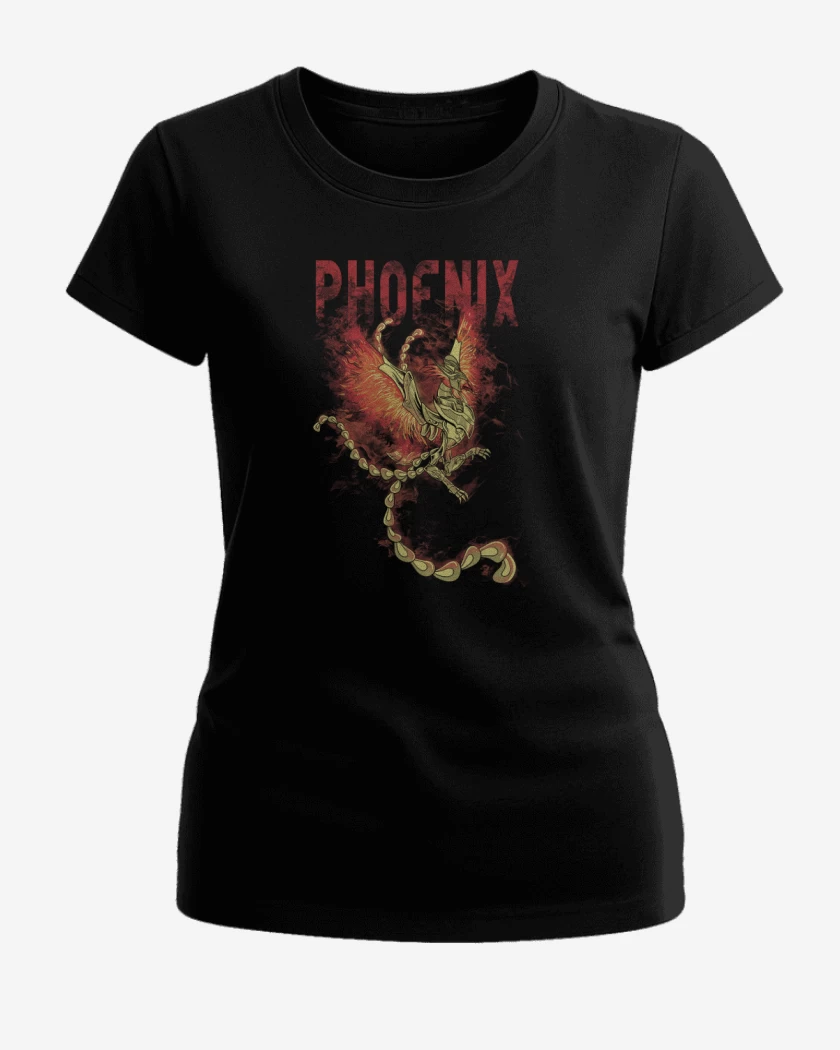 Polera de Mujer Negro de Fenix 3