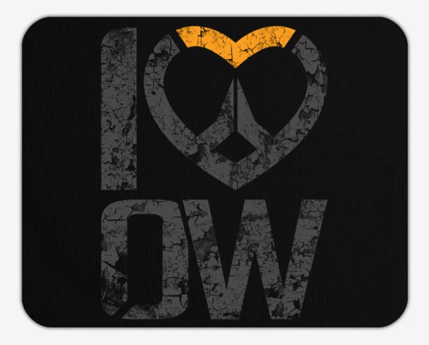 Mousepad i love overwacth