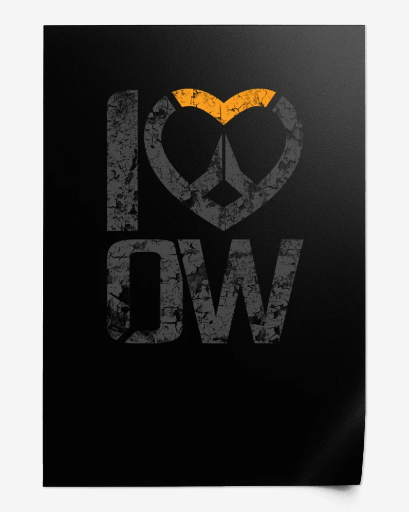 Print i love overwacth