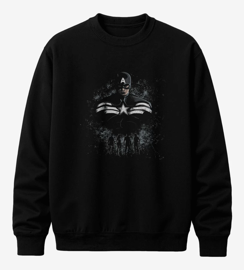 Poleron polo Negro de Team rogers 