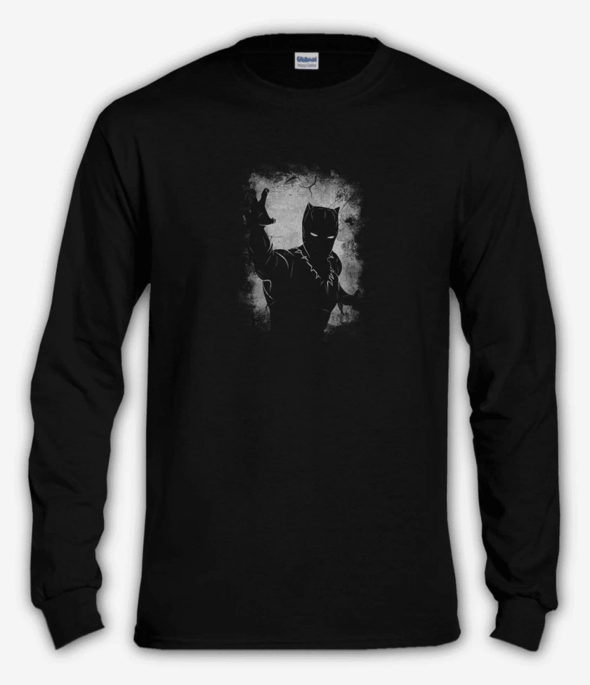 Polera manga larga Negro de Panter