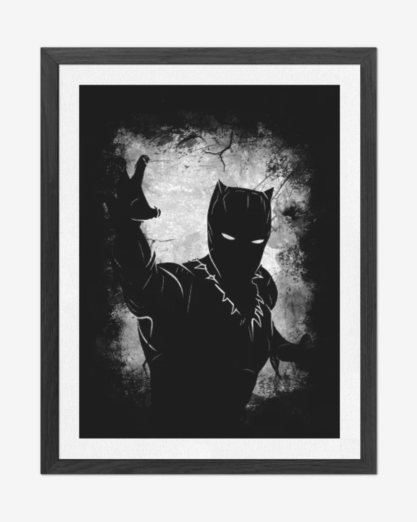 Cuadro decorativo Negro de Panter