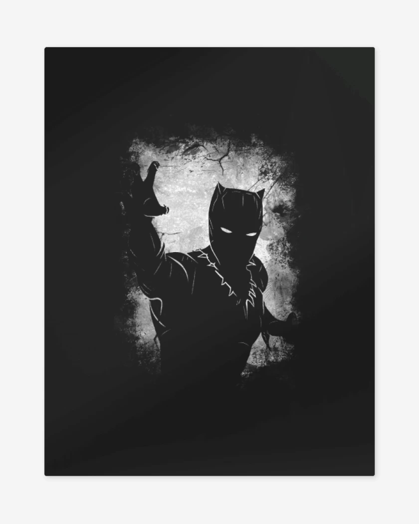Print metalico Negro de Panter