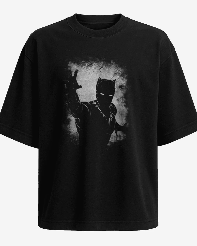 Polera Oversize Negro de Panter