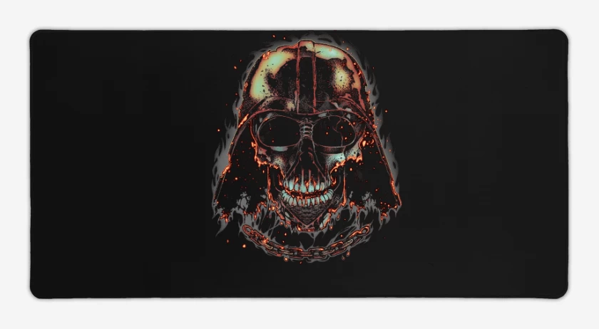 Mouse pad Gamer Negro de Death vader