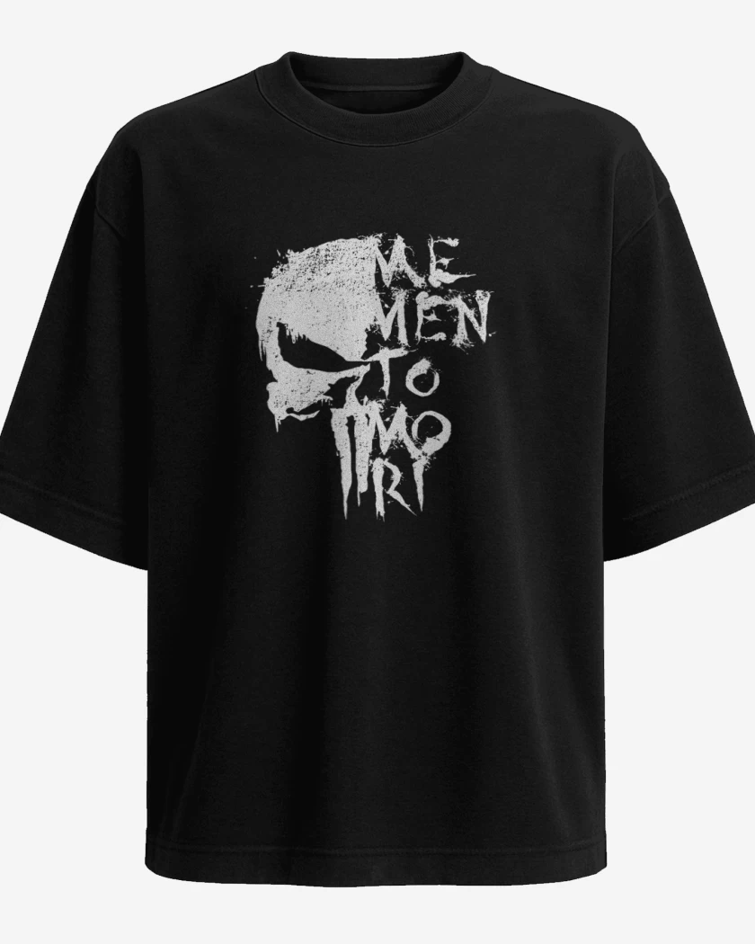 Polera Oversize Negro de El que castiga 2