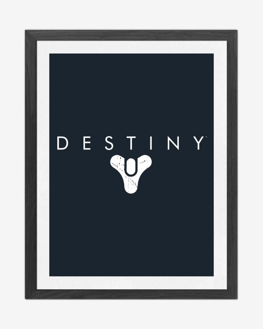 Cuadro decorativo Azul Marino de Destiny