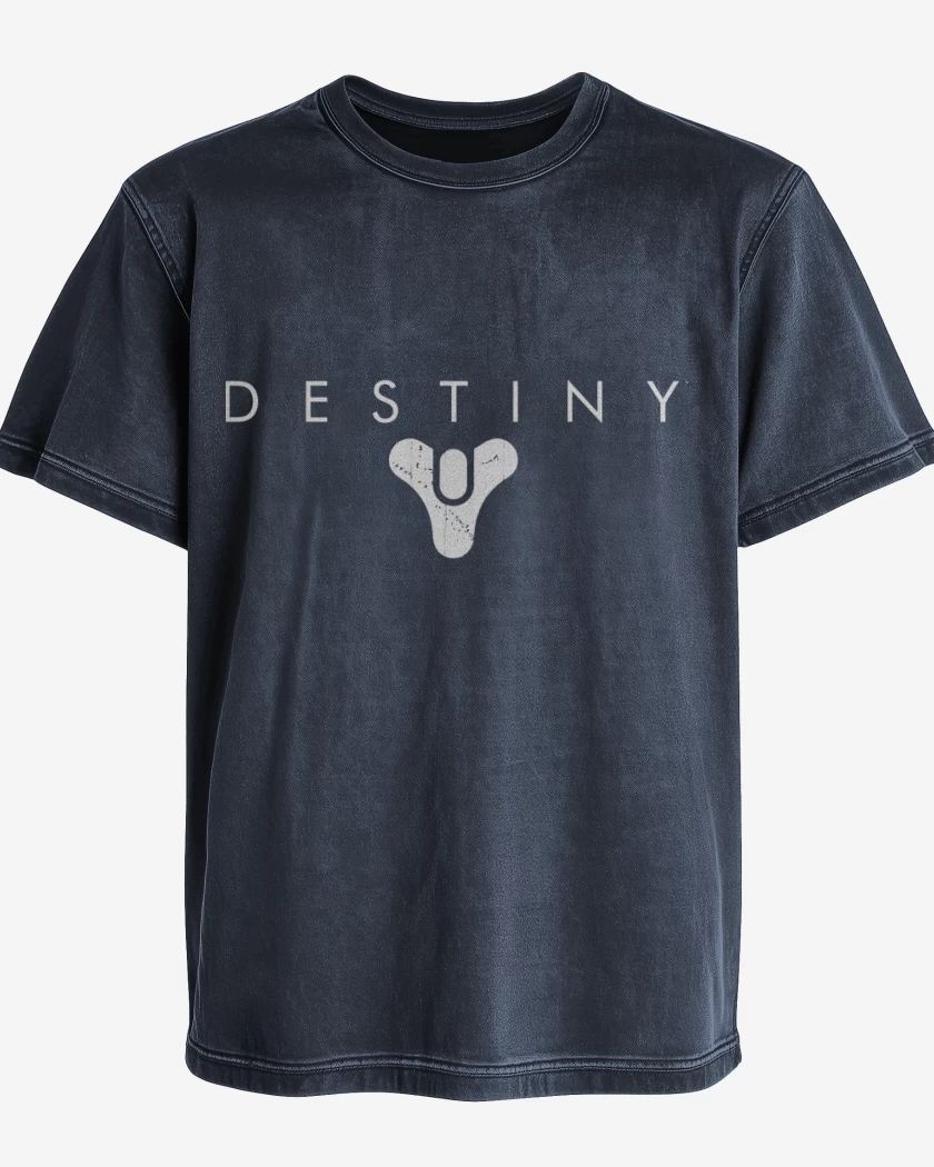 Polera desgastada Azul Marino de Destiny