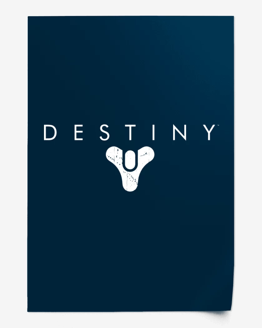 Print Azul Marino de Destiny
