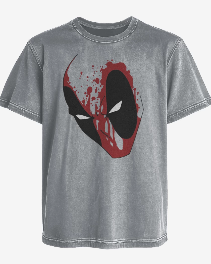 Polera desgastada Pozo de la Muerte Cara